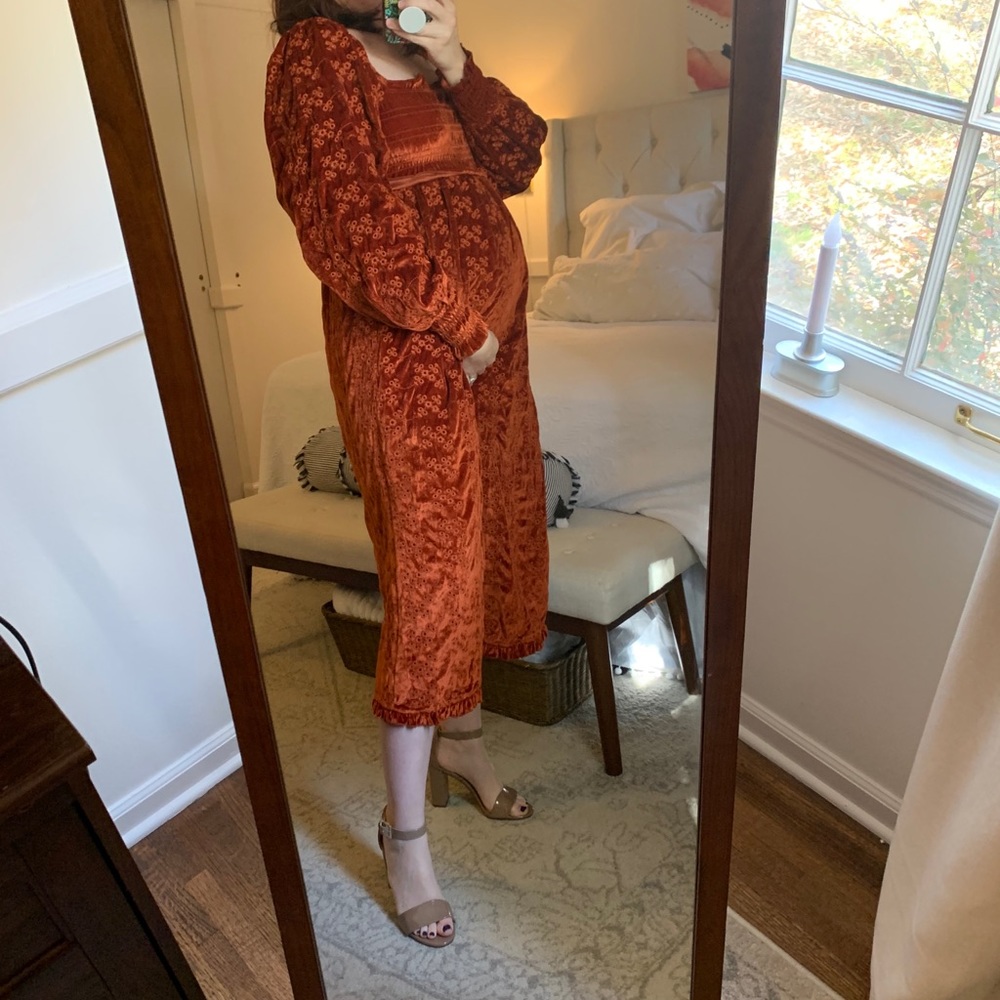 ASOS Maternity Velvet Dress